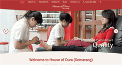 Desktop Screenshot of houseofdurasemarang.com